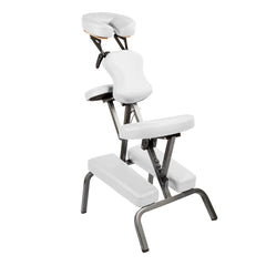 Forever Beauty White Portable Beauty Massage Foldable Chair Table Therapy Waxing Aluminium