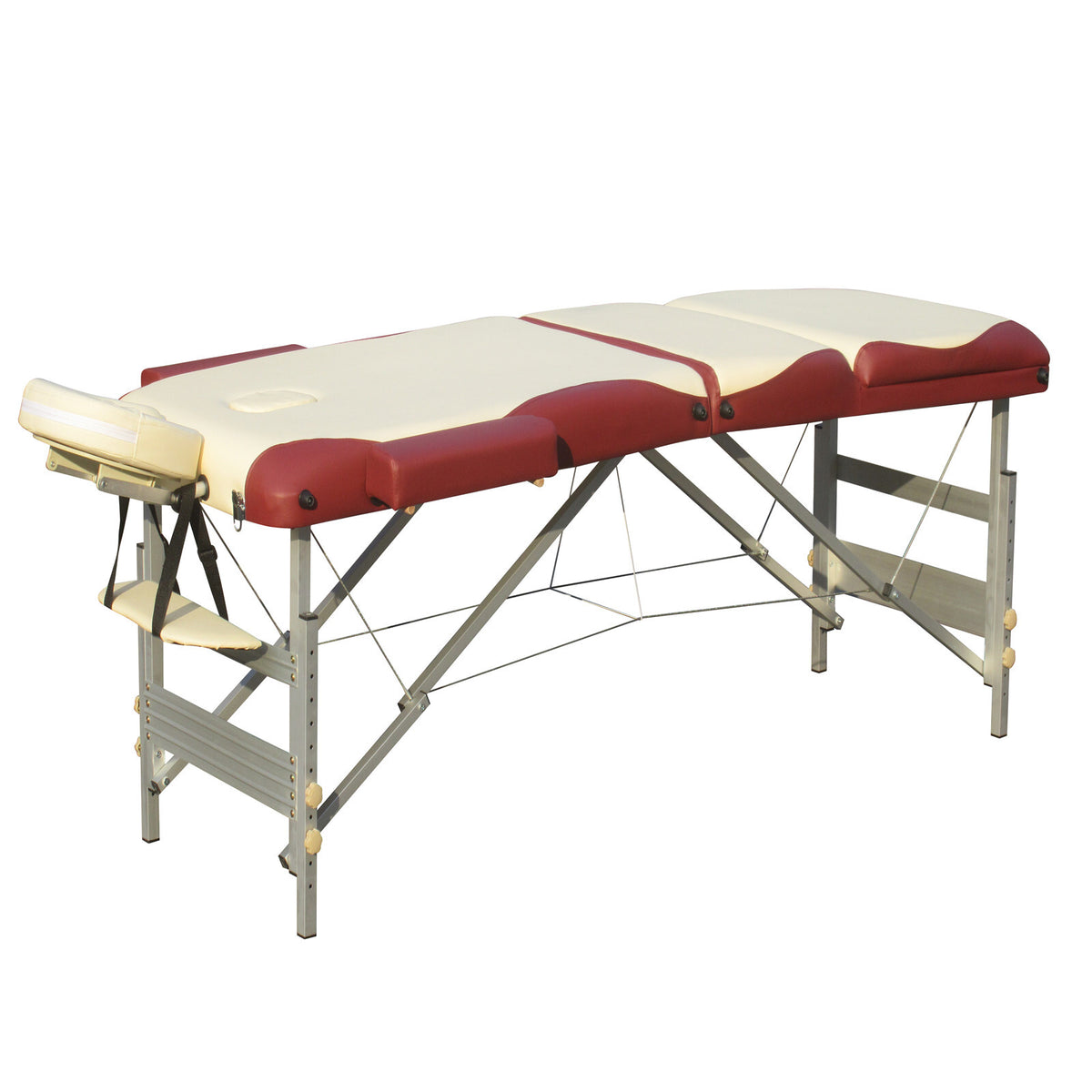 3 Fold Portable Aluminium Massage Table Massage Bed Beauty Therapy