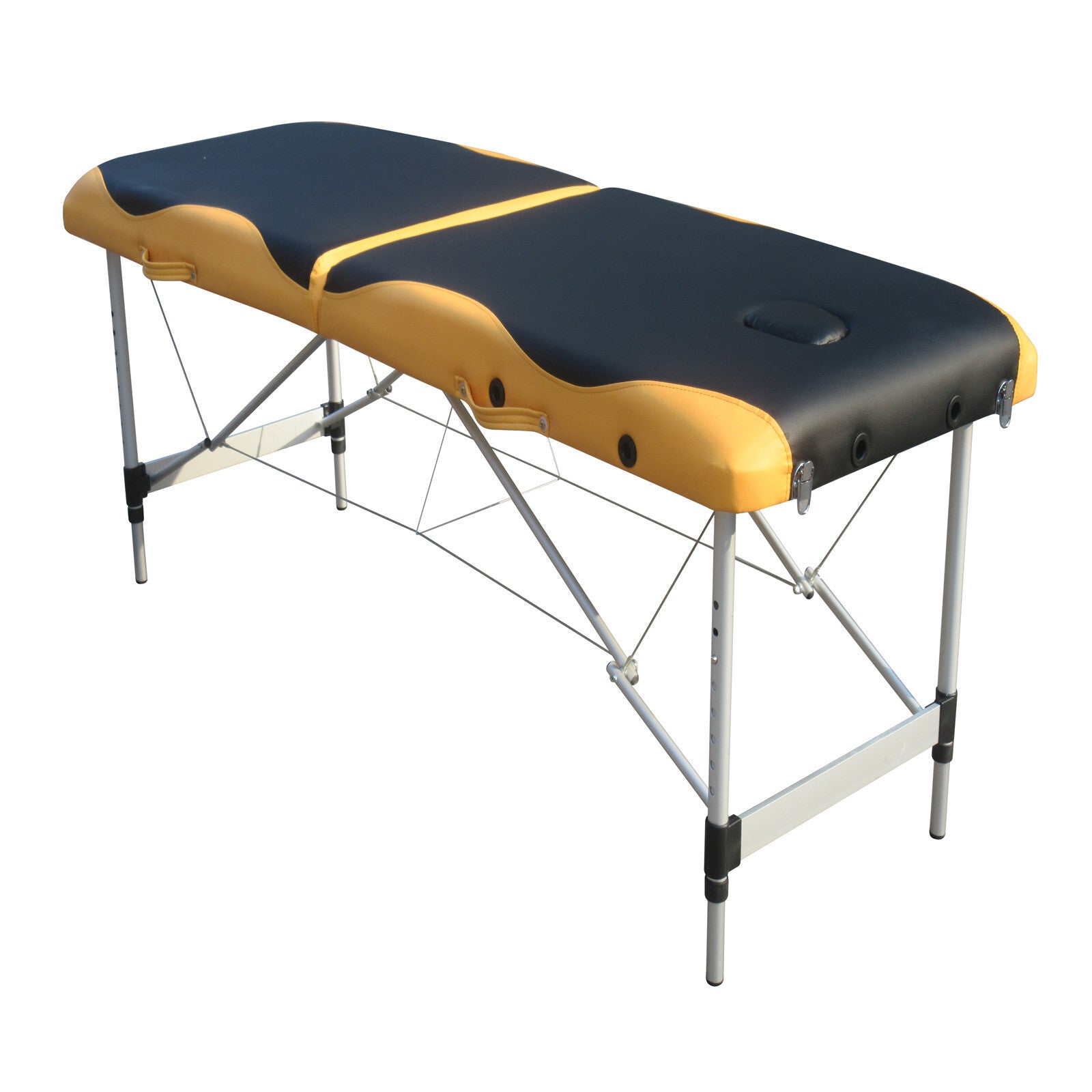 2 Fold Portable Aluminium Massage Table Massage Bed Beauty Therapy