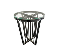 Salina Coffee Table - ClearTop - 45cm Black