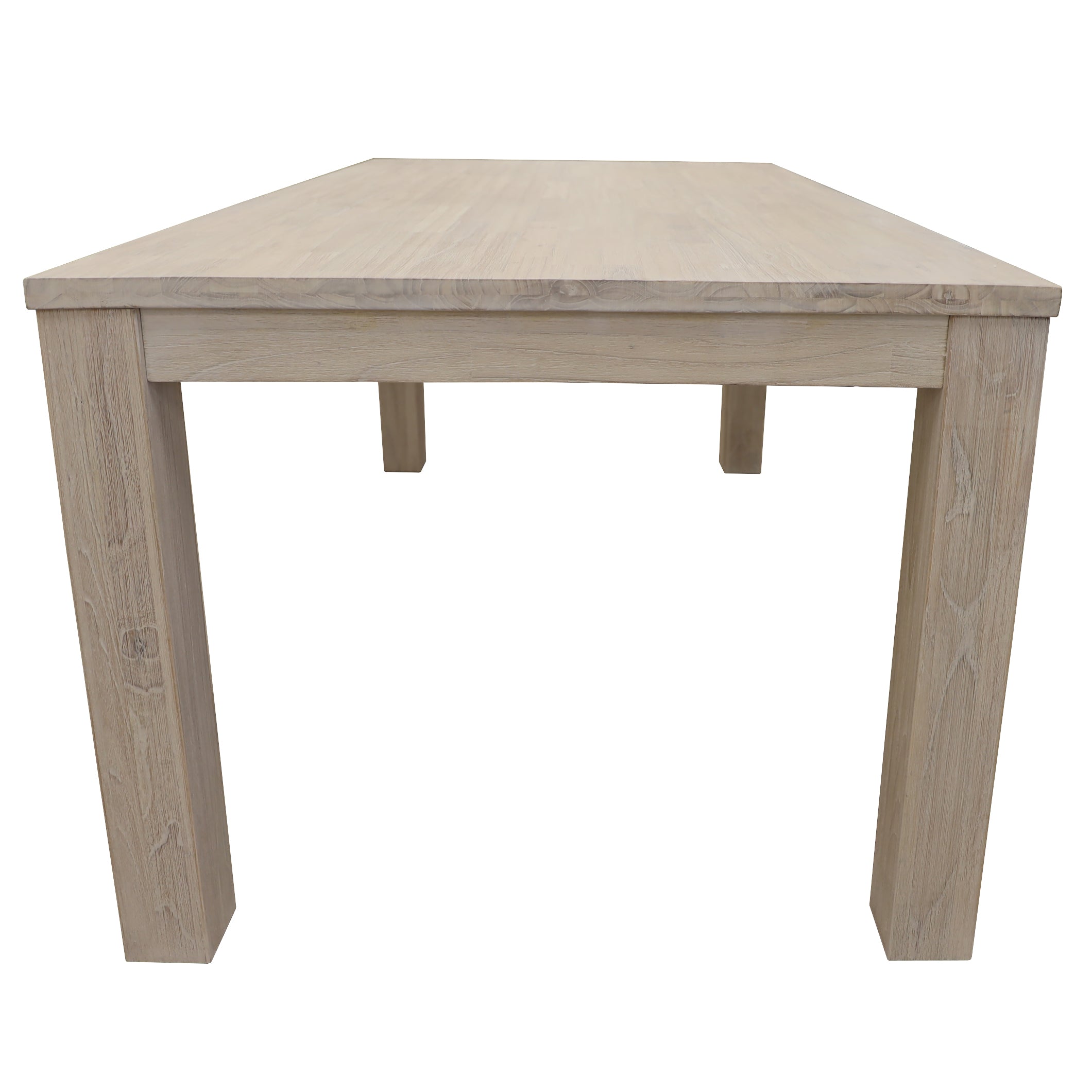 Foxglove Dining Table 190cm Solid Mt Ash Wood Home Dinner Furniture - White