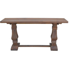 Florence  Console Hall Entrance Table 160cm Pedestal Timber French Provincial