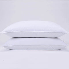 2 Premium Hotel 950g Pillows 74CM x 48CM Pillows Breathable Cotton