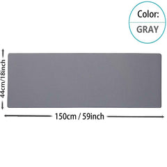 150cm Kitchen Anti-Skid Anti Fatigue Pu Leather Floor mat, Kitchen Rug