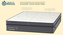 Serenity King Split Feel Mattress – Both Sides Ultra Plush