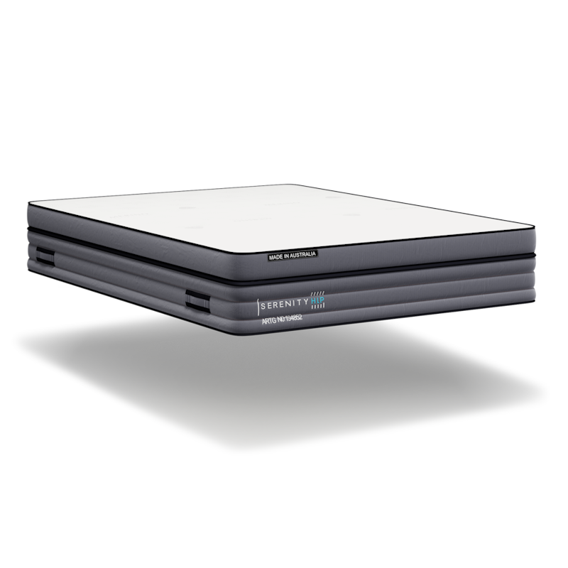 Serenity Queen Split Feel Mattress - One Side Super Firm / Other Side Ultra Plush