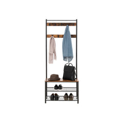 VASAGLE Vintage Entryway Coat Rack