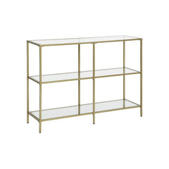 VASAGLE Sofa Console Table with 3 Shelves