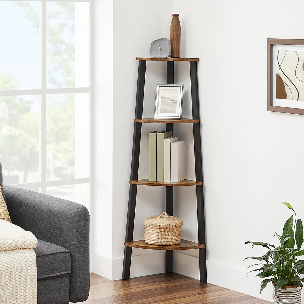 VASAGLE 4 Tier Corner Shelf