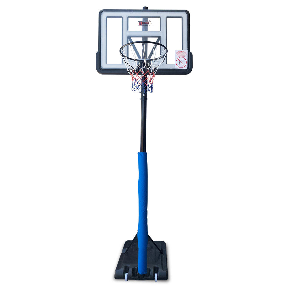 3.05M Dunk Master M021A2 Basketball Hoop System Height Adjustable Rim Kid White