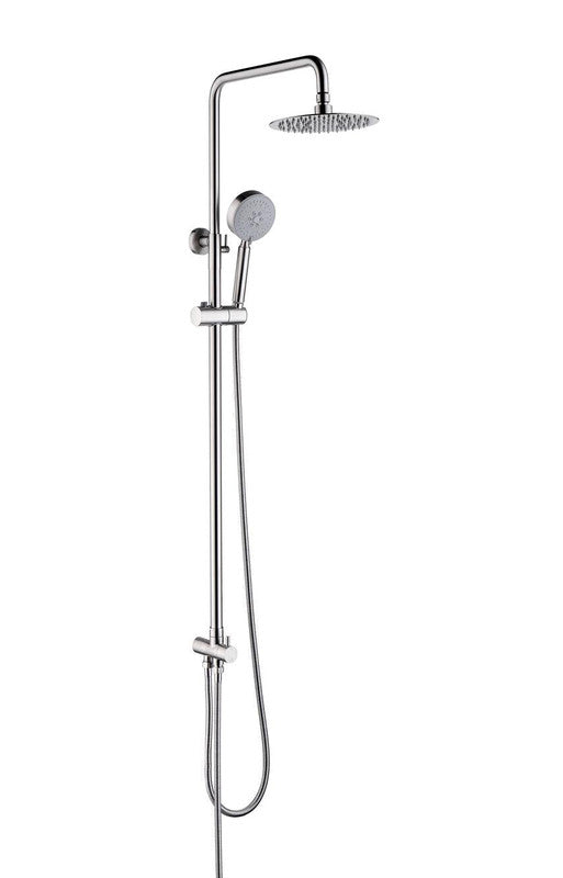 2023 Brushed Gunmetal Solid Stainless Steel 304 made shower set w diverter 200 mm head sprayer hand held head