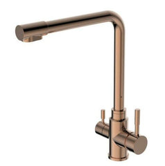 2023 Brushed Rose Gold Copper 3 Way Pure drinking filter Kitchen tap stainless steel PVD plated