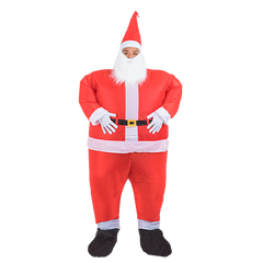 SANTA Fancy Dress Inflatable Suit -Fan Operated Costume