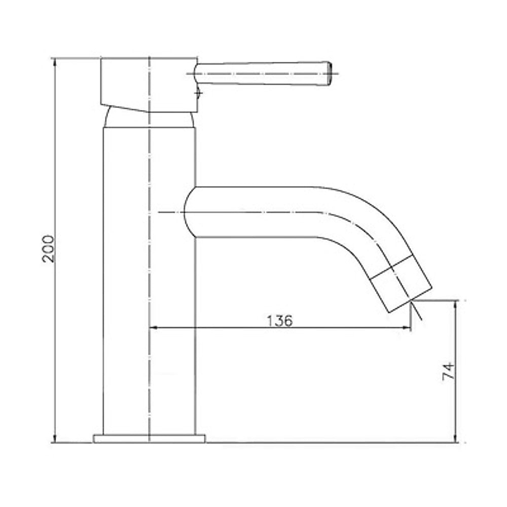 Basin Mixer Tap Faucet -Kitchen Laundry Bathroom Sink