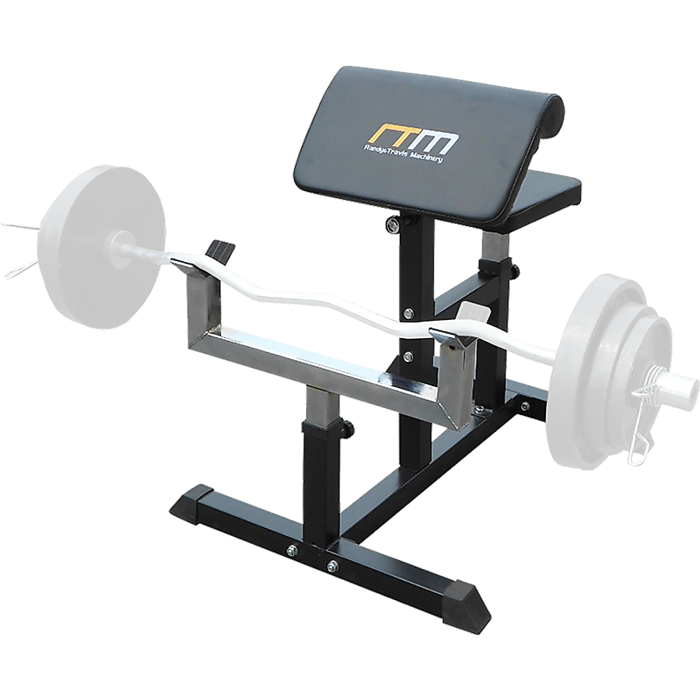 Preacher Curl Bench Weights Commercial Bicep Arms