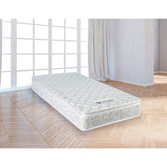 PALERMO Single Luxury Latex Pillow Top Topper Spring Mattress.