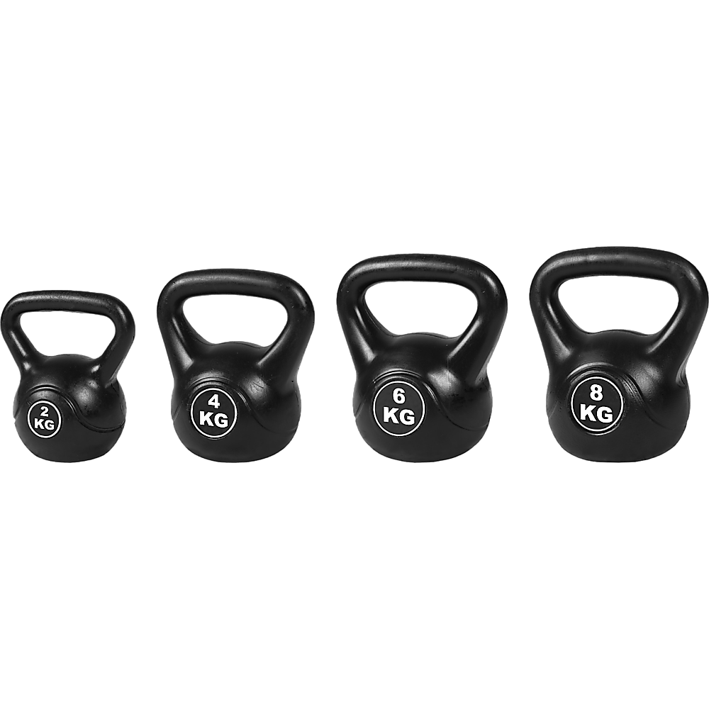 4pcs Exercise Kettle Bell Weight Set 20KG