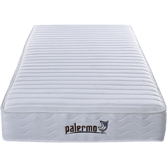 Palermo Contour 20cm Encased Coil Single Mattress CertiPUR-US Certified Foam