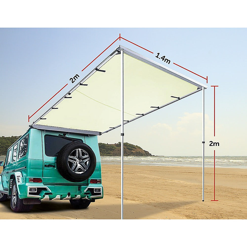 1.4m x 2m Car Side Awning Roof