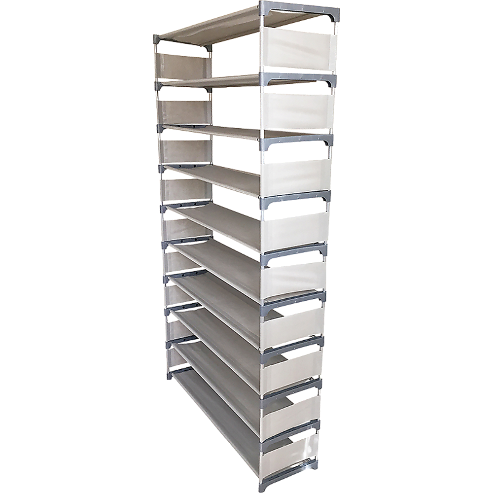 50 Pairs 10 Tiers Shoe Rack