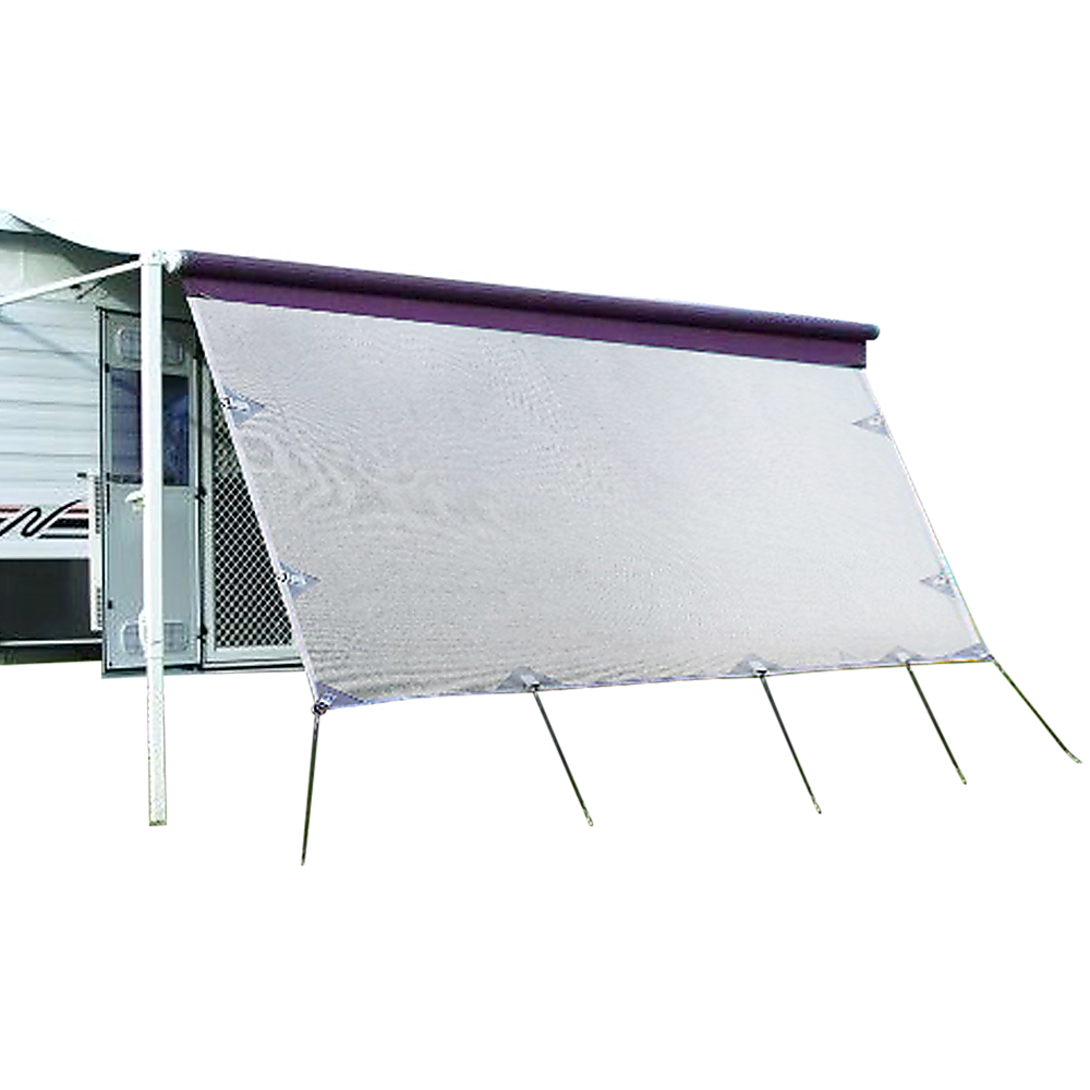 4.0m Caravan Privacy Screen Side Sunscreen Sun Shade for 14' Roll Out Awning