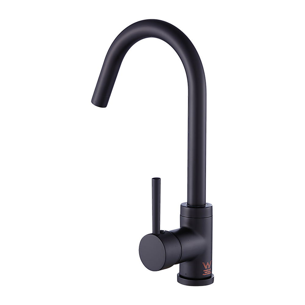 Kitchen Mixer Tap Faucet Basin Laundry Sink - BLACK