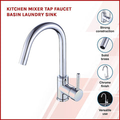 Kitchen Mixer Tap Faucet Basin Laundry Sink