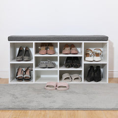 Shoe Cabinet Bench Shoes Storage Rack Organiser Wooden Shelf Cupboard Box