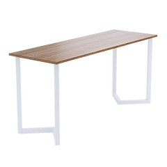 V Shaped Table Bench Desk Legs Retro Industrial Design Fully Welded - White