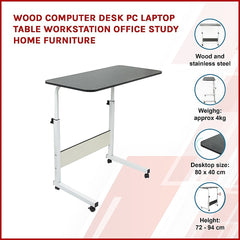 Wood Computer Desk PC Laptop Table Workstation Office Study Home Furniture