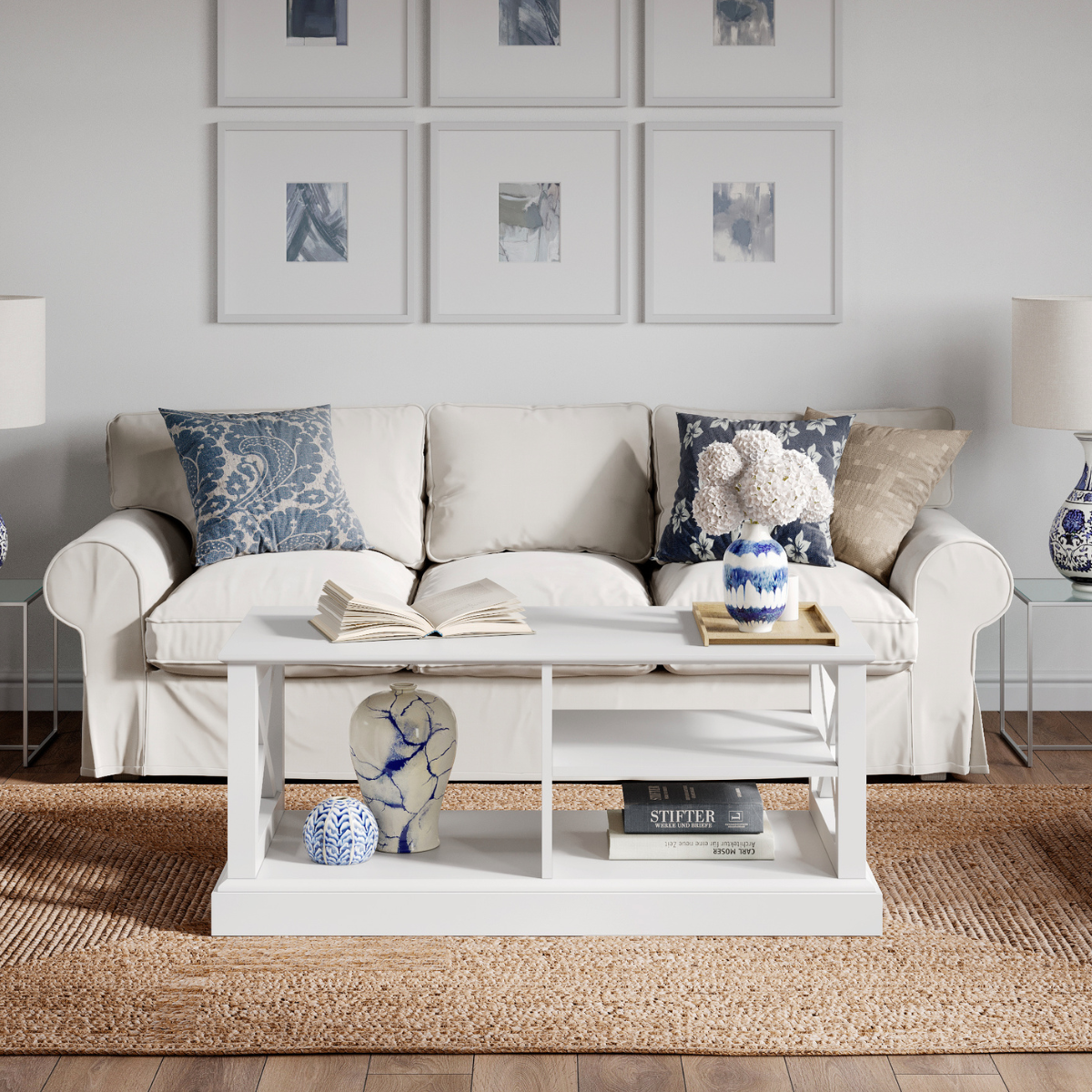 Chloe White Coffee Table