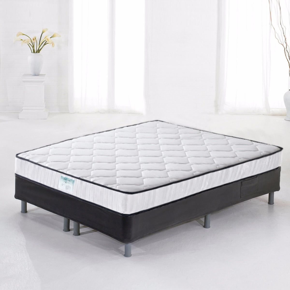 Queen Size Mattress in 6 turn Pocket Coil Spring and Foam Best value.